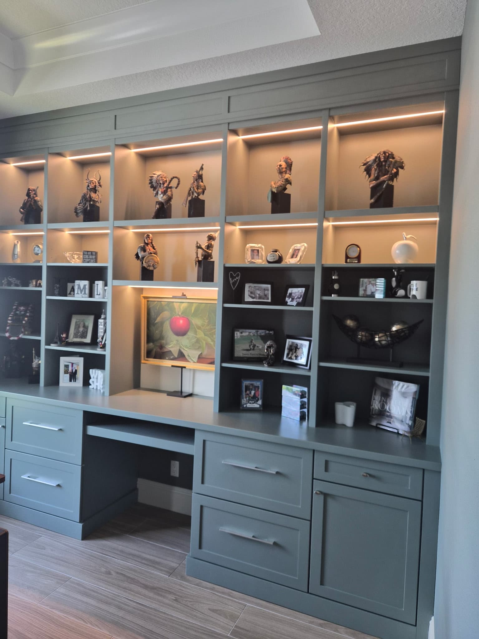 Elite Woodwork custom cabinetry detail, Sarasota